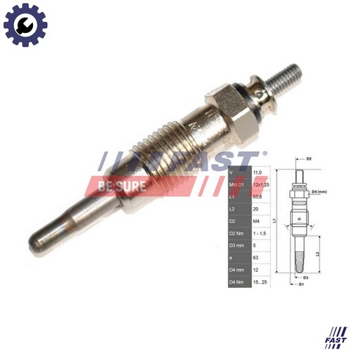 Glow plug ft82722 for - glow,