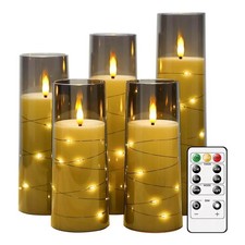 5PCS Candle Flameless