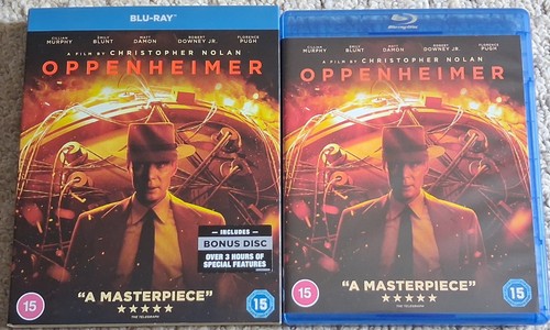 Oppenheimer blu ray slip - +,