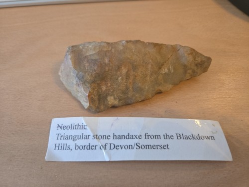 Neolithic triangular stone - neolithic,