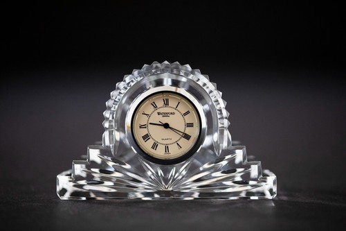 Waterford crystal clock shelf - waterford,