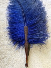 Antique Ostrich Feather Fan
