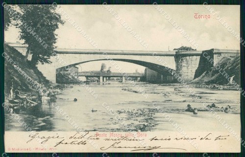 Turin city bridge - bridge, on