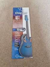 TNEWL39 ADVERT 11X4 OVATION - ADAMAS & APPLAUSE GUITARS
