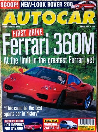Autocar magazine apr - autocar, 21-apr-99