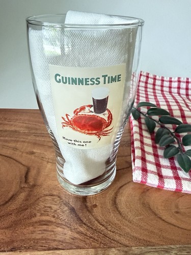 Guinness time crab pint - crab,