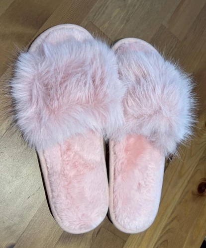 Fluffy soft pink - , size