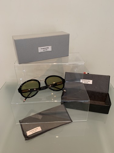 Thom browne black gold - thom, round