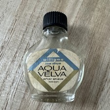 Vintage 1935  Aqua Velva Ice Blue Aftershave Minature.15ml With Original Content