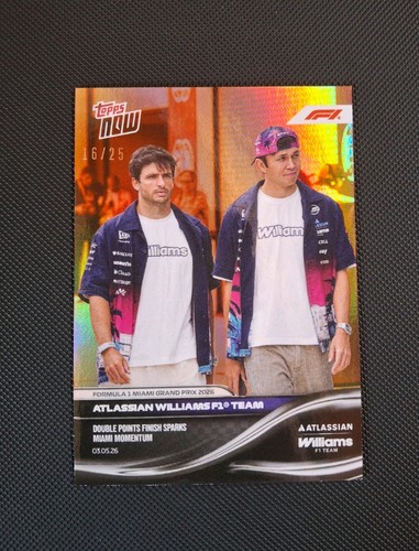 Topps now 2025 - f1,
