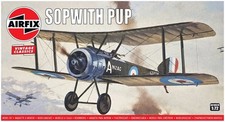 AIRFIX VINTAGE  -  SOPWITH PUP WORLD WAR I FIGHTER PLANE - 1:72 - A01062V