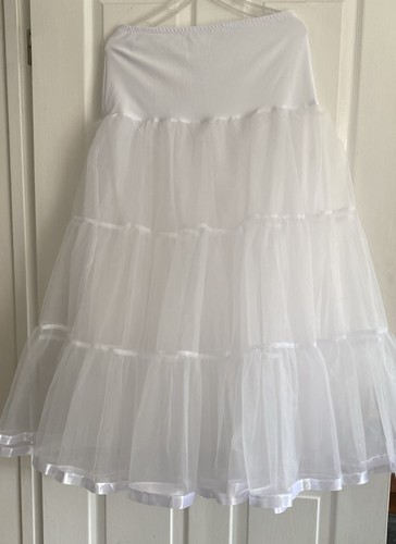 Tiered net underskirt - underskirt, three