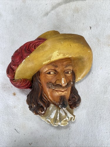 Vintage bossons chalkware head - bossons,