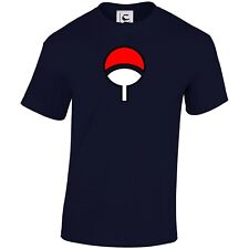 Anime Naruto Sasuke Uchiha Family Symbol Japanese T-shirt Adults, Teens & Kids