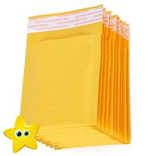 100 Small Gold Padded, Bubble