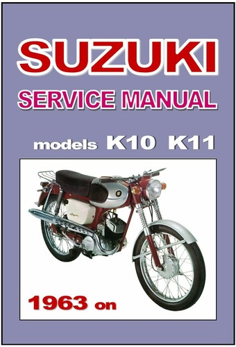 Suzuki workshop manual k10 - manual,
