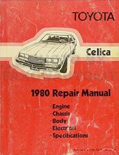 1980 Toyota Celica Shop Manual