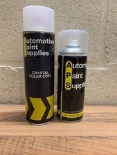 Ford sea grey  metalic spray paint + Lacquer aerosol spray can 