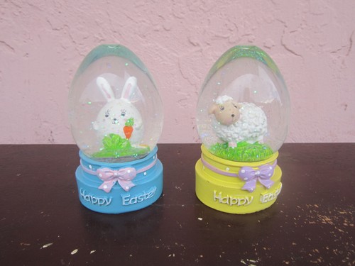 Egg shaped easter snow - shaped,
