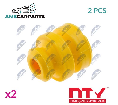 Rubber buffer bump stop pair - buffer,