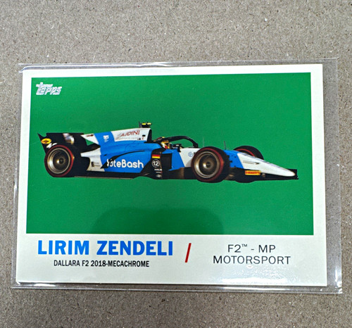 Topps dallara 2018 - f2, 2018-mechrome