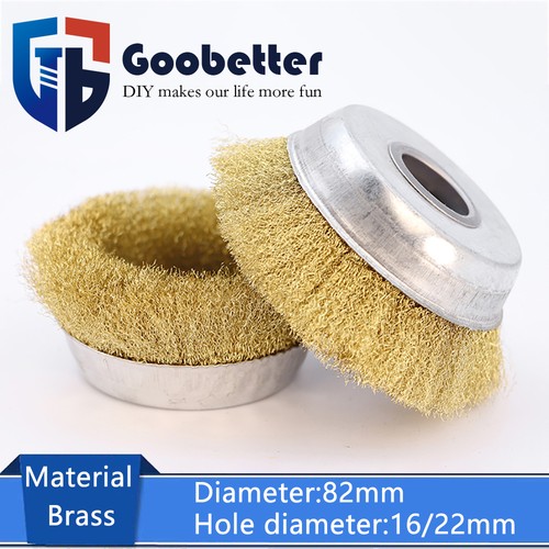 Brass wire cup - brass,