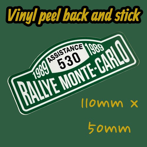 1989 rallye monte carlo vinyl - 1989,