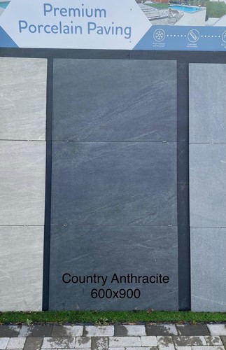 Porcelain paving
