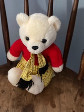 Vintage Playmakers Rupert the Bear 11ins Plush Soft Toy