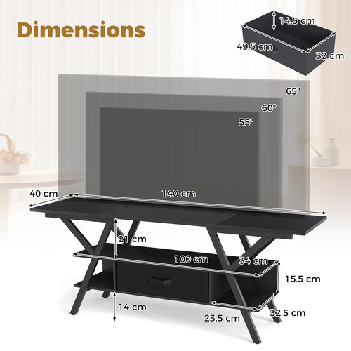 Gaming stand with - gaming, tv