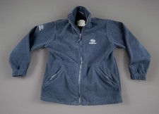 Vintage Subaru Racing Fleece Jacket Size S M Navy Full Zip