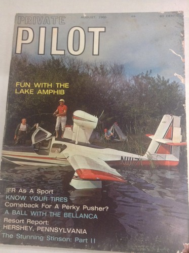 Private pilot magazine - pilot, lake