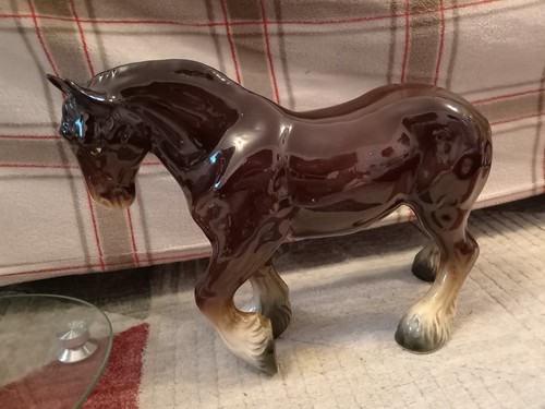 Vintage shire horse ornament - shire,