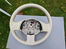 Fiat 500 Lounge Multifunctonal Steering Wheel in Ivory (2008-2015)