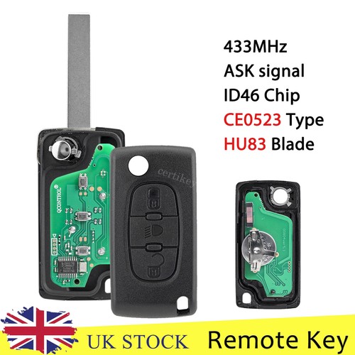 Ce0523 hu83 433mhz car remote - hu83,
