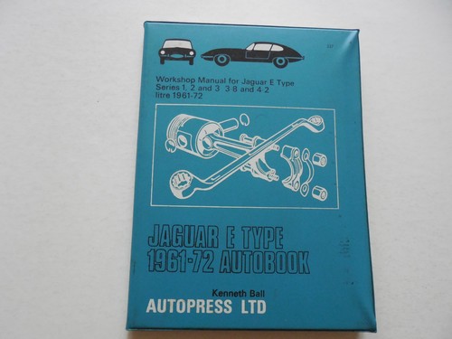 Workshop manual for - manual, jaguar