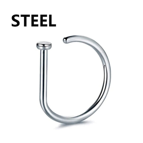 Magnetic fake nose ring - magnetic,