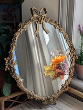 Vintage Oval Mirror French
