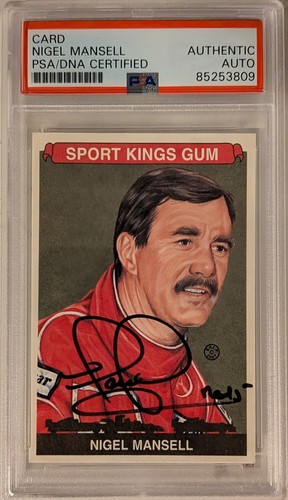 Nigel mansell signed 2007 - nigel,