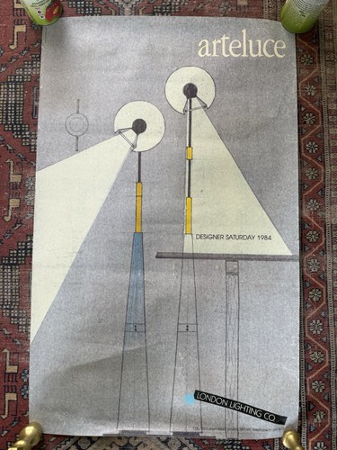 1984 arteluce lamp designer - lamp,