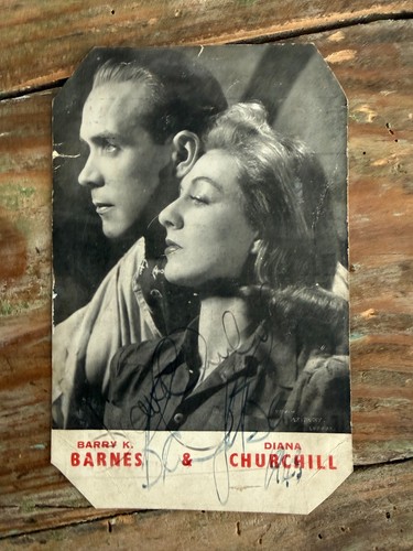 Rare signed diana churchill - rare,