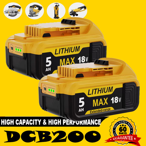 For dewalt 18v 0ah - 2x, slide