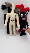 Siren Head Plush Toy Horror Cartoon Cat Stuffed Doll Siren Head Kids Scary Gift