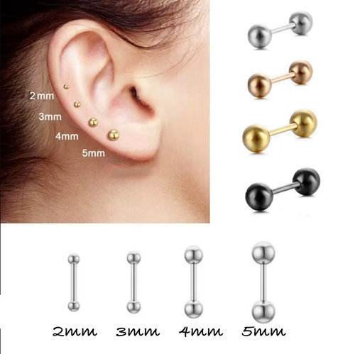 Surgical steel silver gold - surgical,