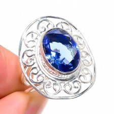 Blue Tanzanite Gemstone 925