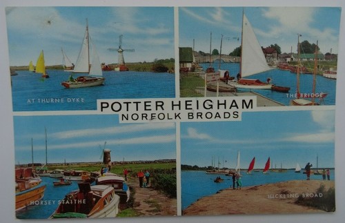 Vintage postcard norfolk - postcard,