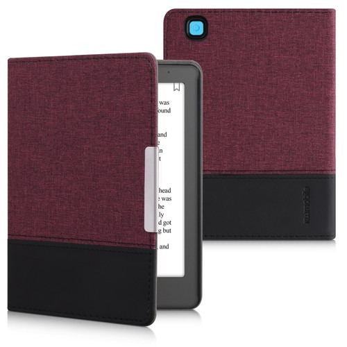 Slim leather canvas folio - slim,