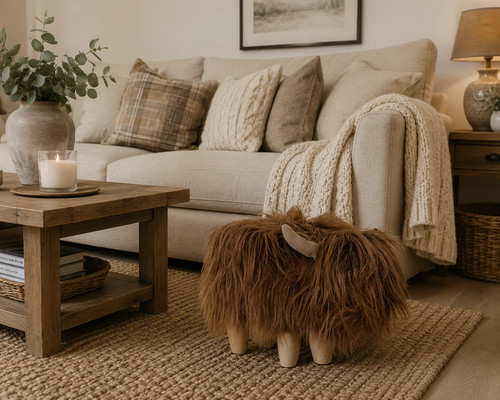 Glen small highland cow - glen,,
