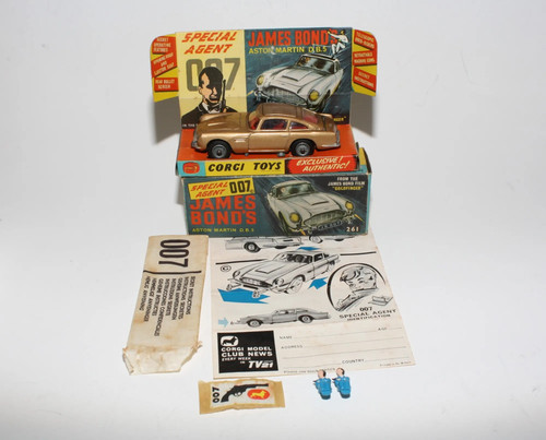 Corgi 261 james bond - 261, aston