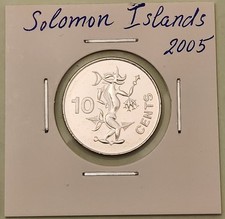 Solomon Islands coin, 10